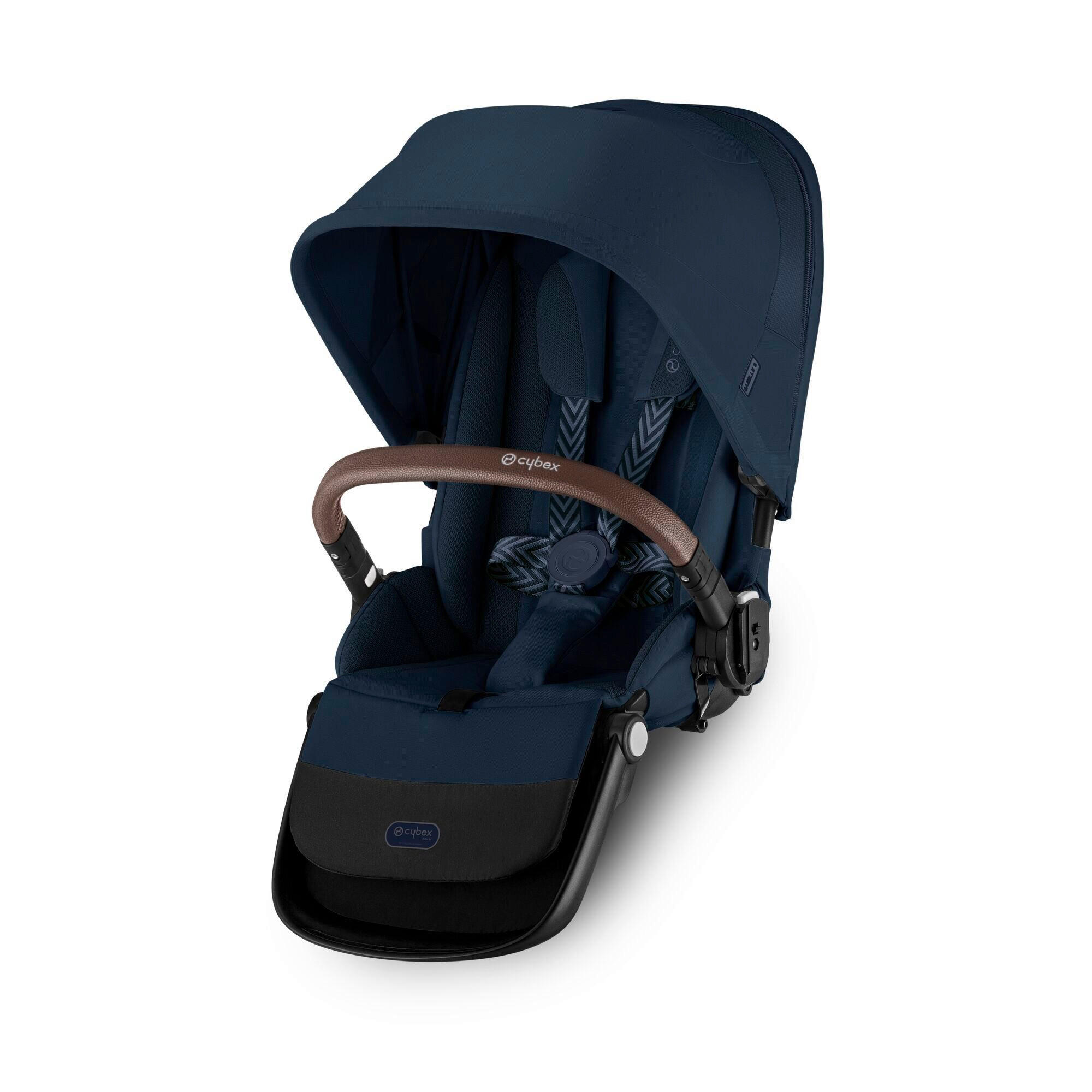 SPORTWAGENAUFSATZ Gazelle S  - Dunkelblau, Basics, Textil (43/21/54cm) - cybex GOLD
