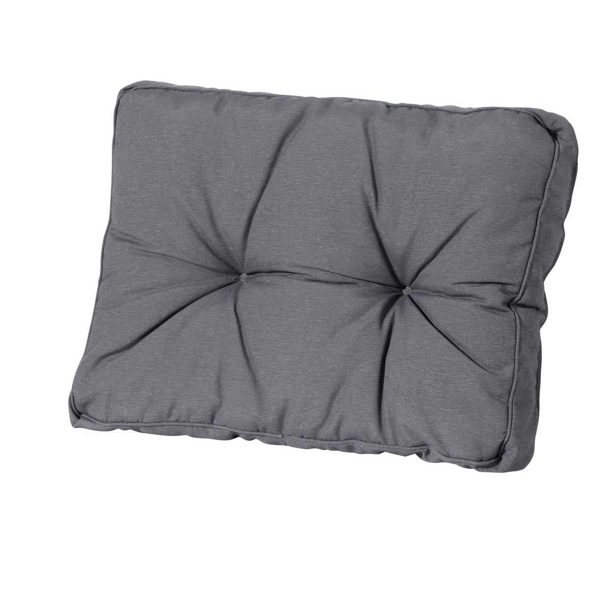 RÜCKENKISSEN  - Grau, Basics, Textil (60/43/8cm)