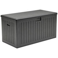 KISSENBOX 161/83/82 cm  - Anthrazit, Design, Kunststoff (161/83/82cm) - Ambia Garden