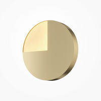 WANDLEUCHTE Modern 25/3,8 cm   - Messingfarben, Trend, Metall (25/3,8cm) - MAYTONI