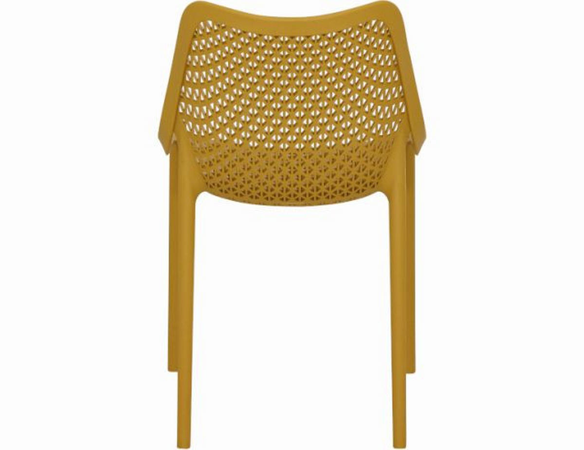 GARTENSTUHL Currygelb  - Currygelb, Basics, Kunststoff (60/81/50cm) - Siena Garden
