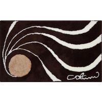 BADTEPPICH Colani 18 Braun 70/120 cm  - Braun, Basics, Kunststoff/Textil (70/120cm) - Grund