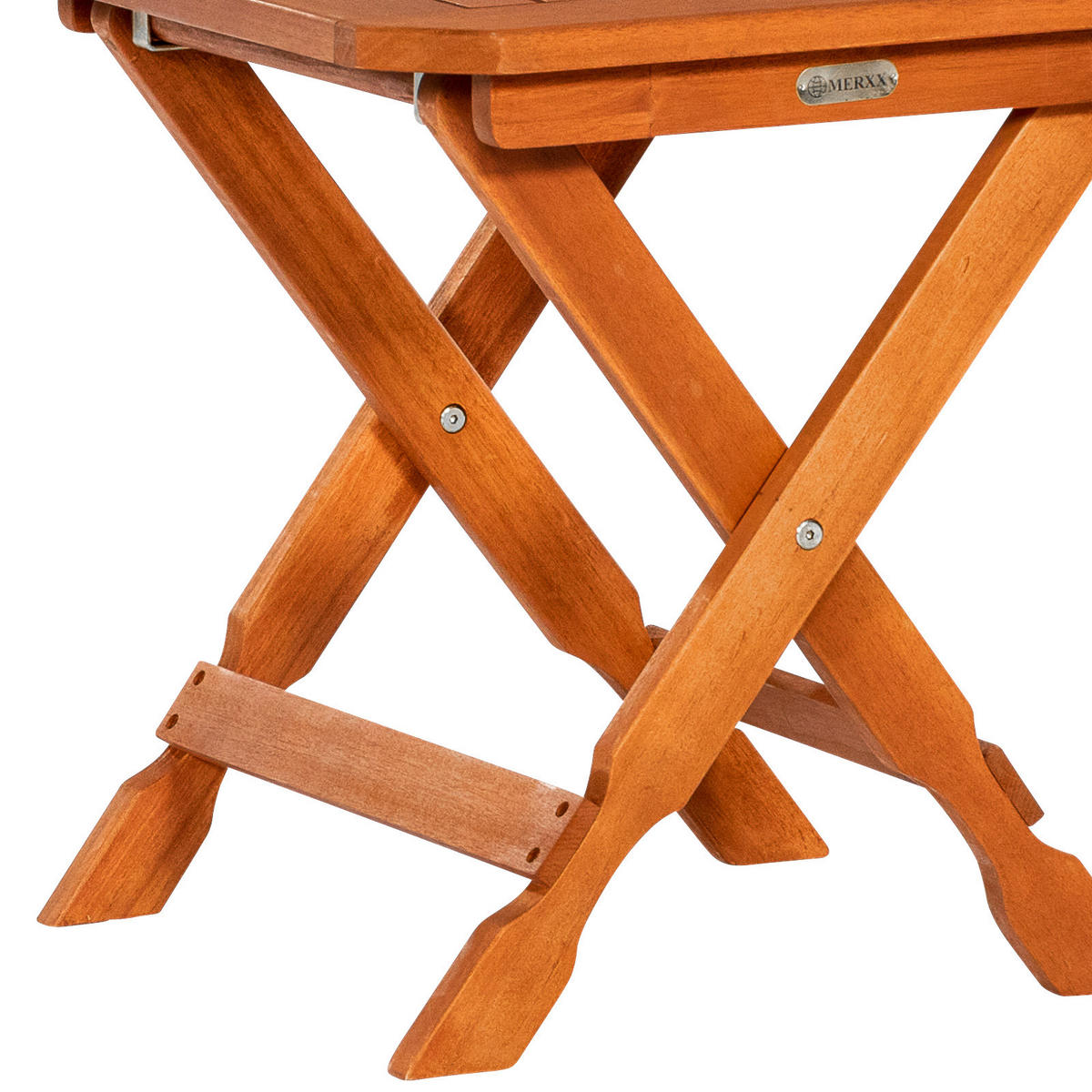 KLAPPHOCKER in Holz Naturfarben  - Naturfarben, KONVENTIONELL, Holz (50/50/50cm) - Gardenson