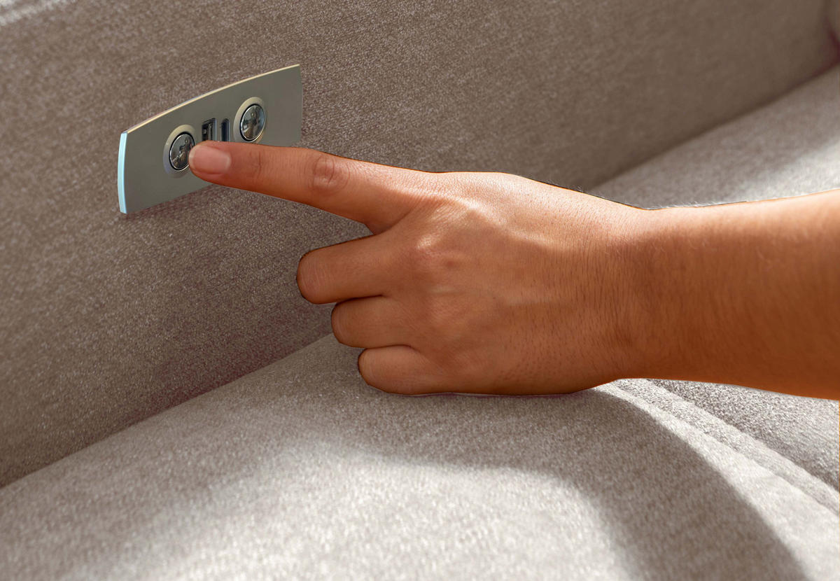 ECKSOFA in Mikrofaser Beige  - Beige/Schwarz, Modern, Textil/Metall (185/292cm) - Livetastic