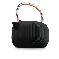 TEÁSKANNA 1 l  - fekete, Basics, fém (1l) - Berlinger Haus