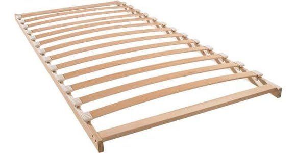 LATTENROST 90/200 cm - Beige/Birkefarben, Basics, Holz/Kunststoff (90/200cm) - Sleeptex