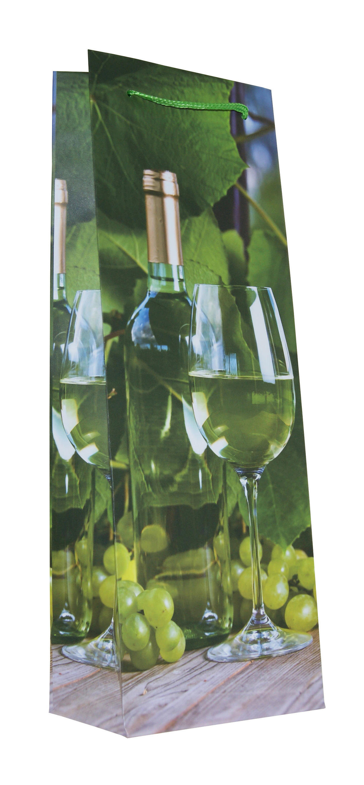Geschenktasche Weinmmotive Karton 30x36 cm mit Tragegriff