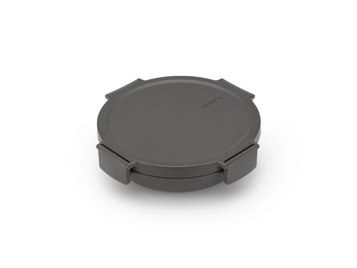 KRABIČKA NA OBĚD  - tmavě šedá, Basics, plast (21,5/6cm) - Brabantia
