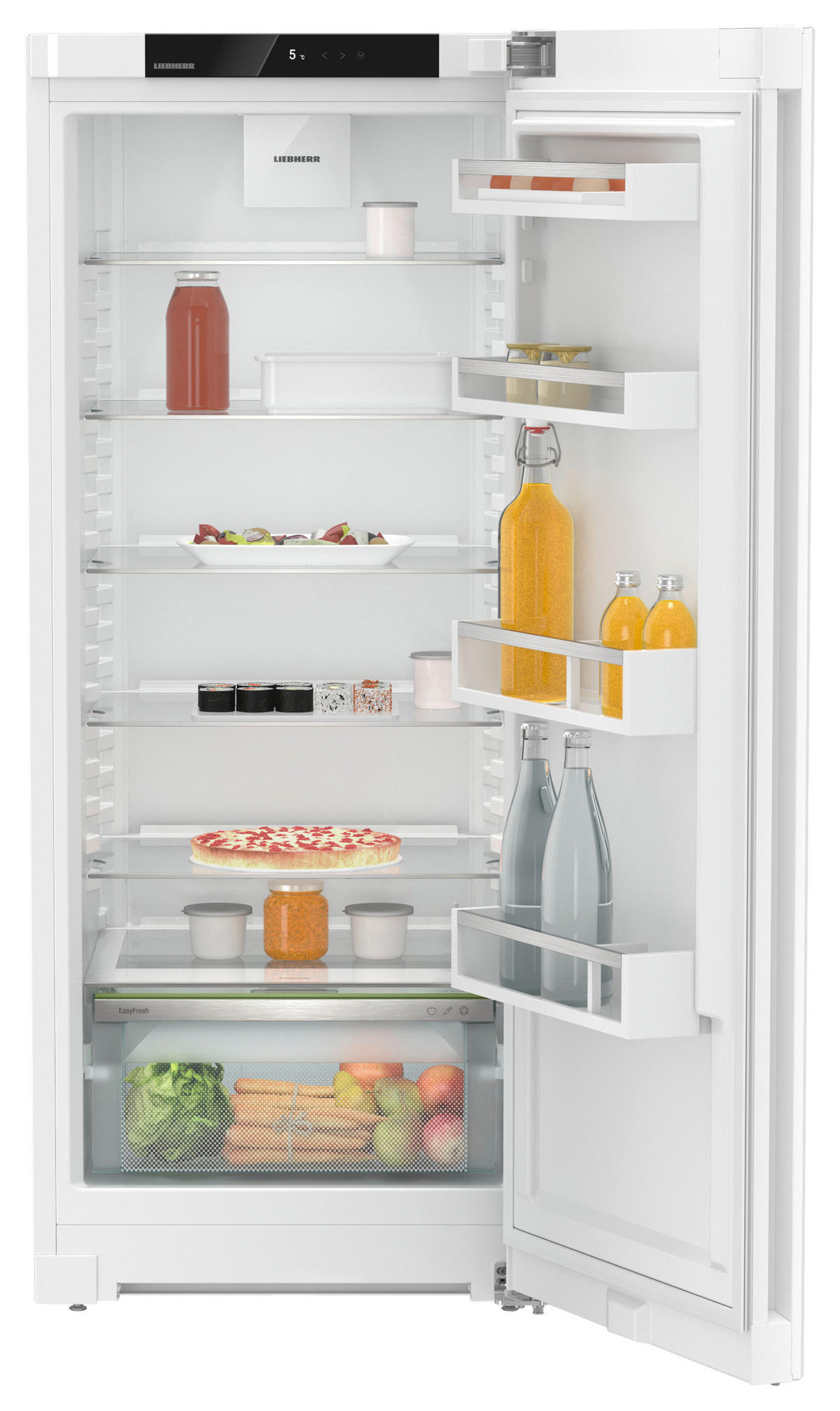 KÜHLSCHRANK 59,7/145,5/67,5 cm RD4600  - Weiß, Basics, Glas/Kunststoff (59,7/145,5/67,5cm) - Liebherr