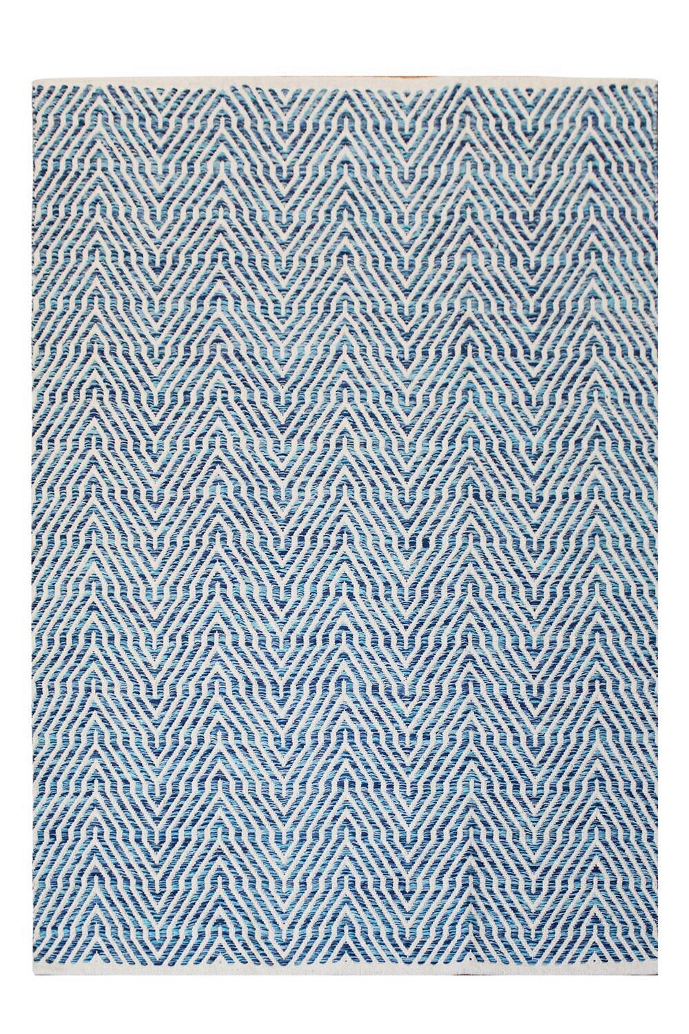 Flachwebteppich Aperitif Blau, 160x230 cm