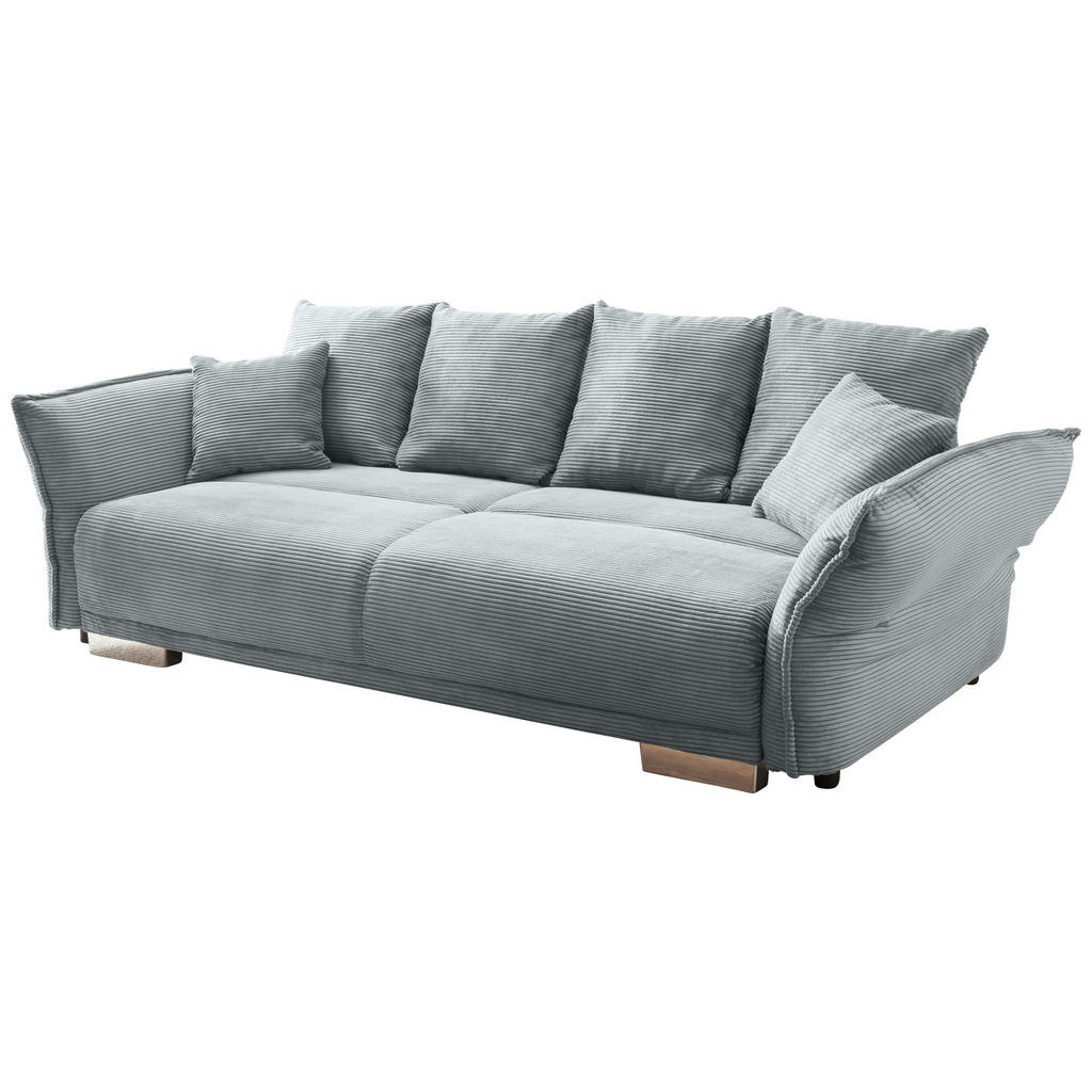 Thumbnail - Livetastic Bigsofa Pera, Hellblau, Textil, 4-Sitzer, Füllung: Schaumstoff, 242x71x90 cm, Made in EU, Rücken echt, Wohnzi...