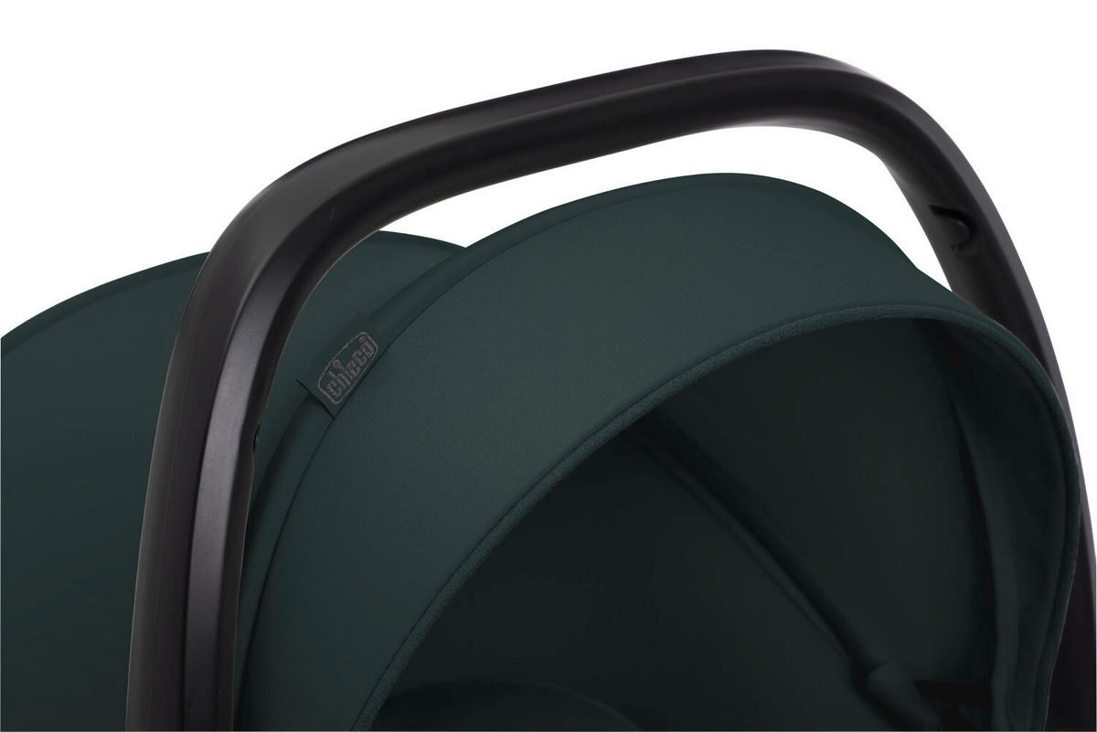 KINDERAUTOSITZ  - Dunkelgrün/Schwarz, Basics, Textil (63/36/57/37cm) - Chicco