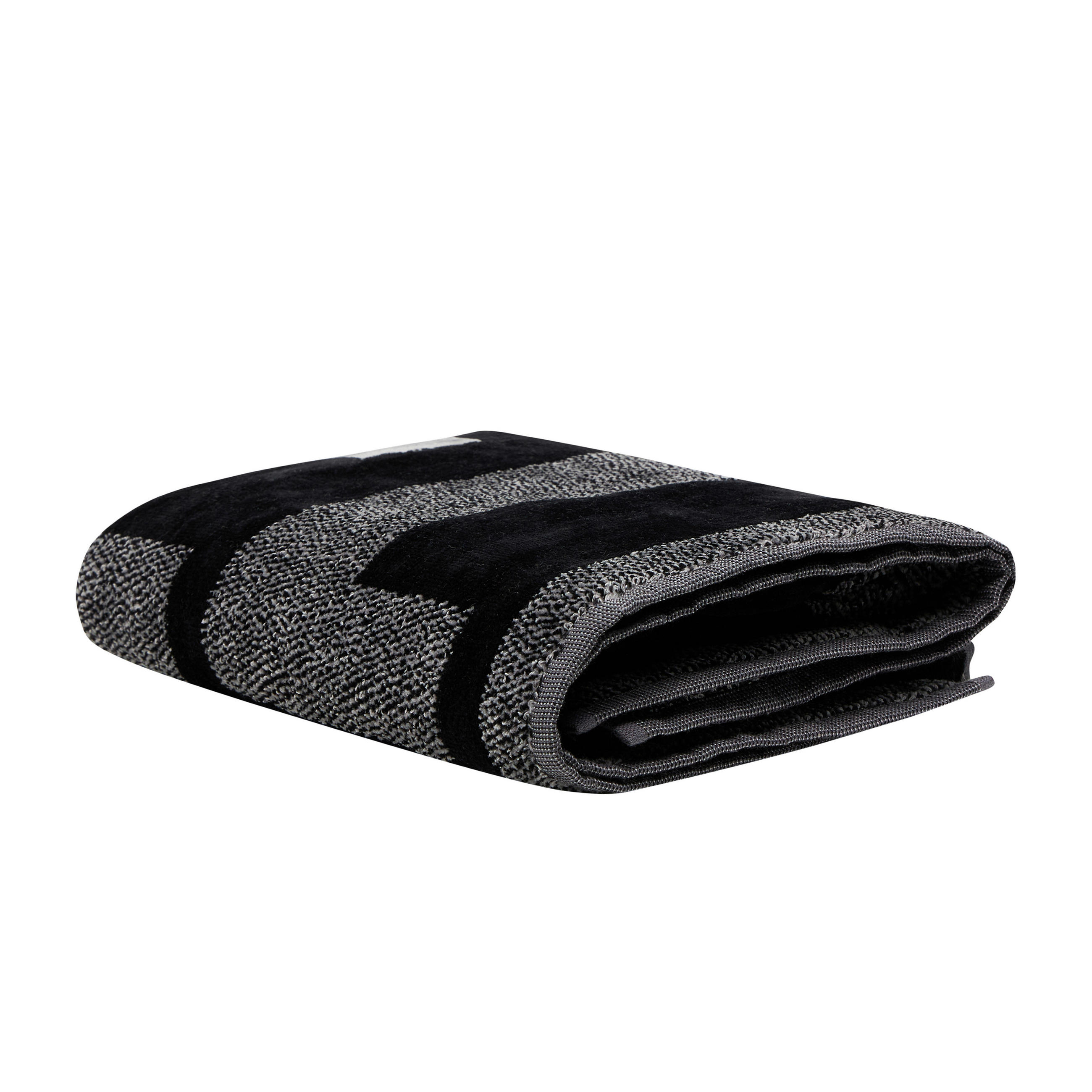 HANDTUCH SMILE Schwarz  - Schwarz, Basics, Textil (60/100cm) - Diesel