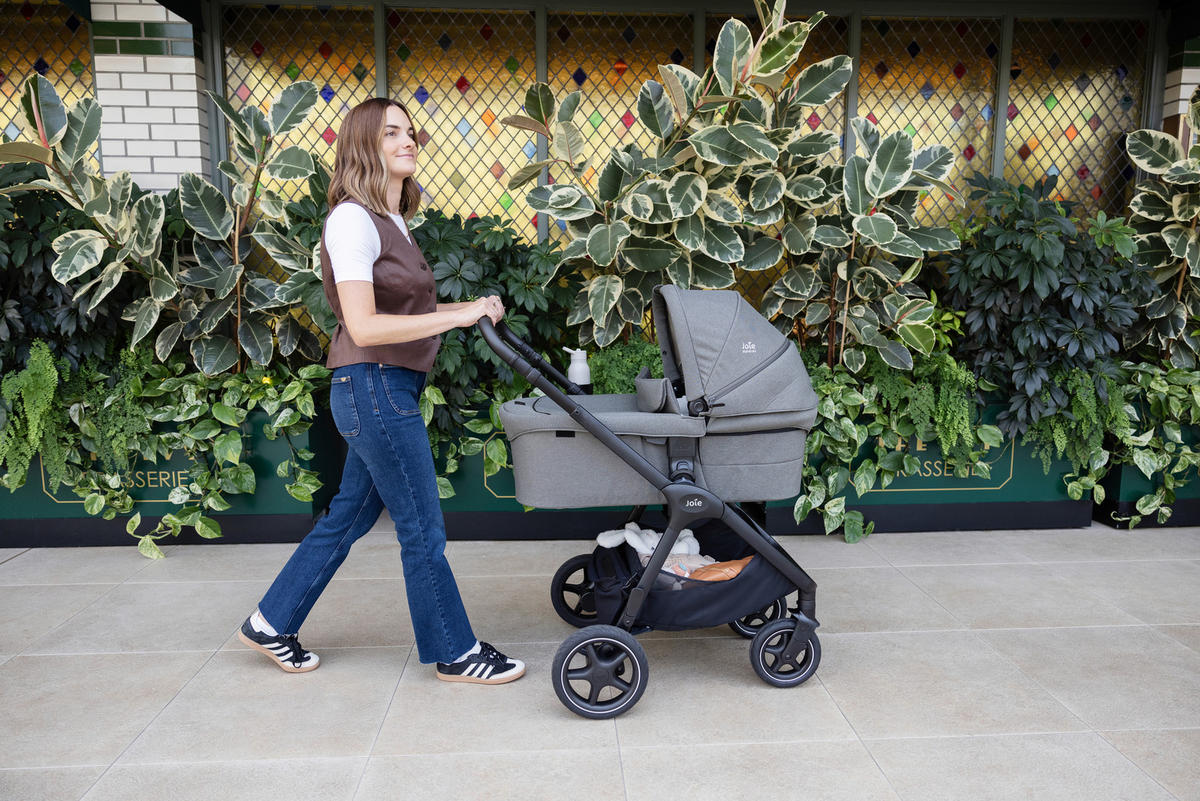 KINDERWAGENSET Finiti 2in1  - Sandfarben/Schwarz, Basics, Kunststoff/Metall (60/109/87cm) - JOIE SIGNATURE