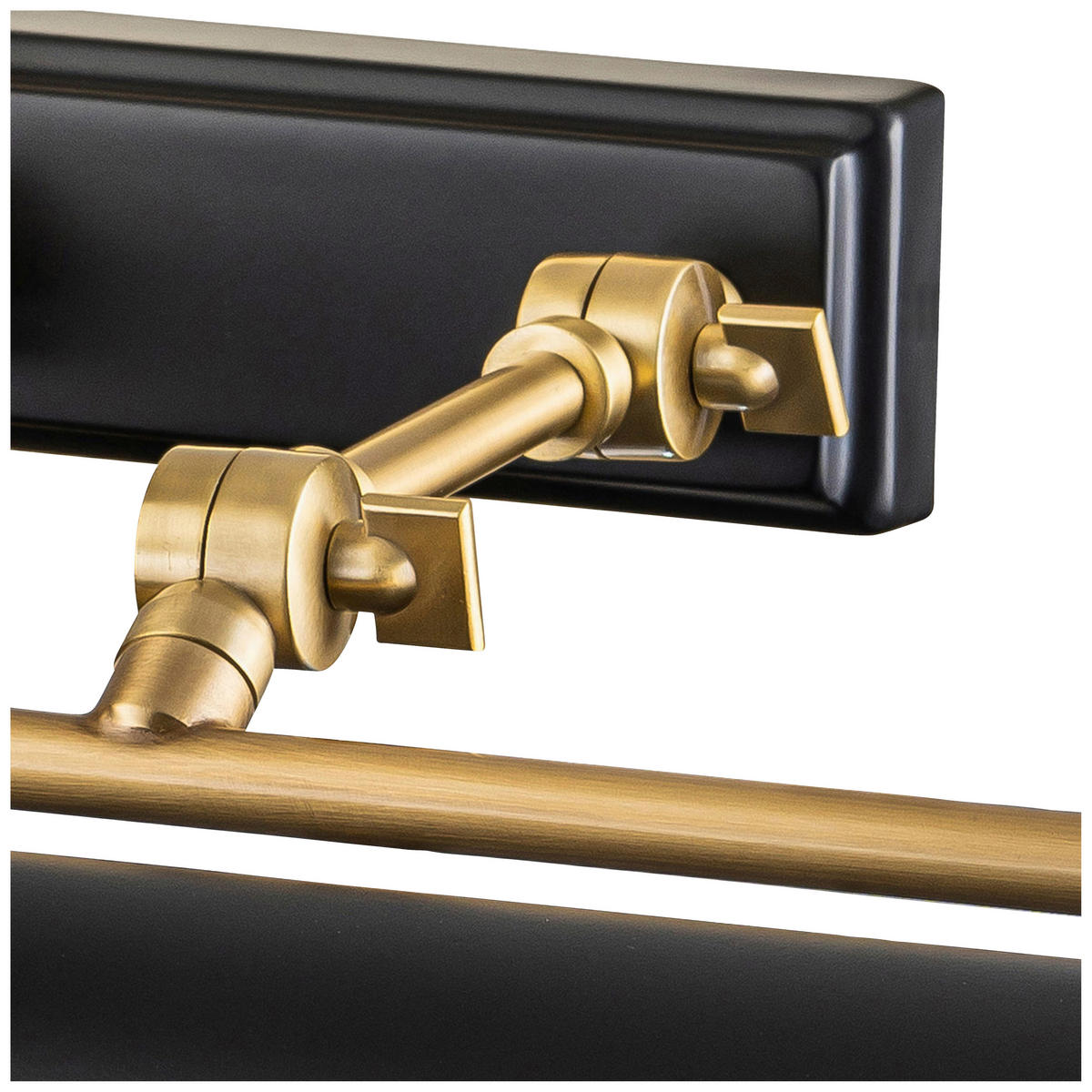 BILDERLEUCHTE Winchfield  12,7 cm  - Messingfarben, KONVENTIONELL, Metall (12,7cm) - Elstead Lighting