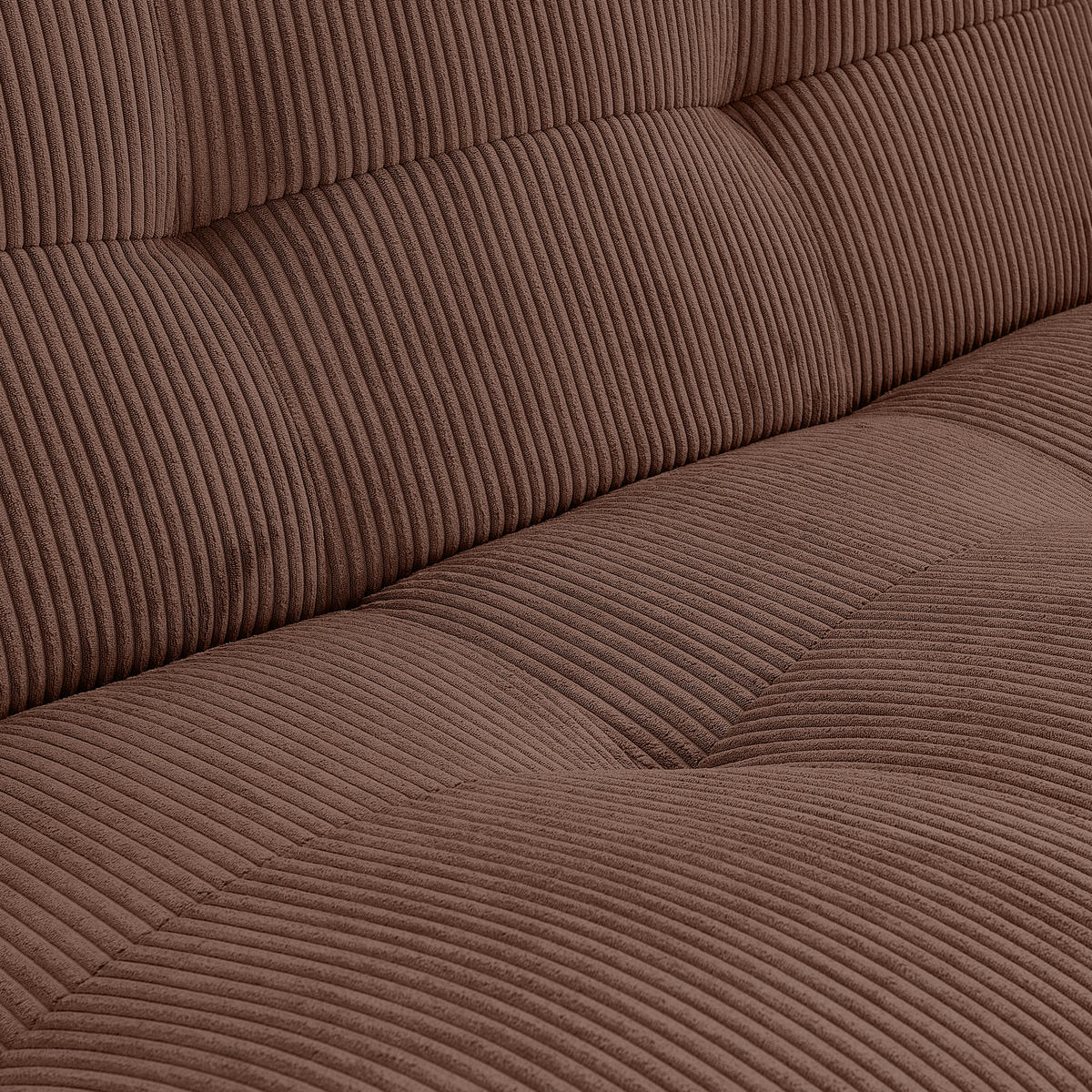 SOFFMODUL i manchester brun  - brun, Trend, textil (105/80/105cm) - Livetastic