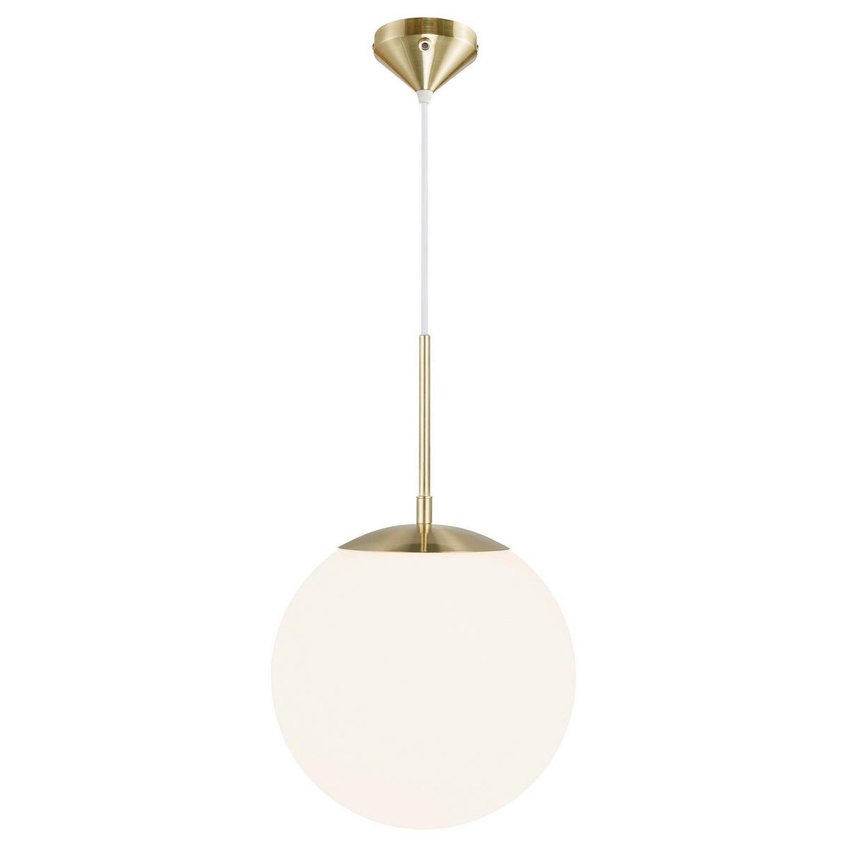 PENDELLEUCHTE 25/40 cm   - Weiß, Design, Glas (25/40cm) - Nordlux