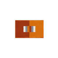 BADEMATTE Orange 50/80 cm  - Orange, Basics, Kunststoff/Textil (50/80cm) - Grund