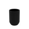 ZAHNPUTZBECHER Kunststoff  - Schwarz, Basics, Kunststoff (7/10,5/7cm) - Sadena