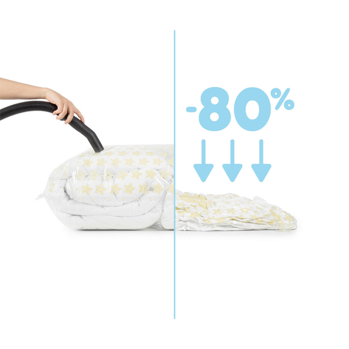 TAŠKA NA USCHOVÁNÍ - světle žlutá, Lifestyle, plast (70/100cm)