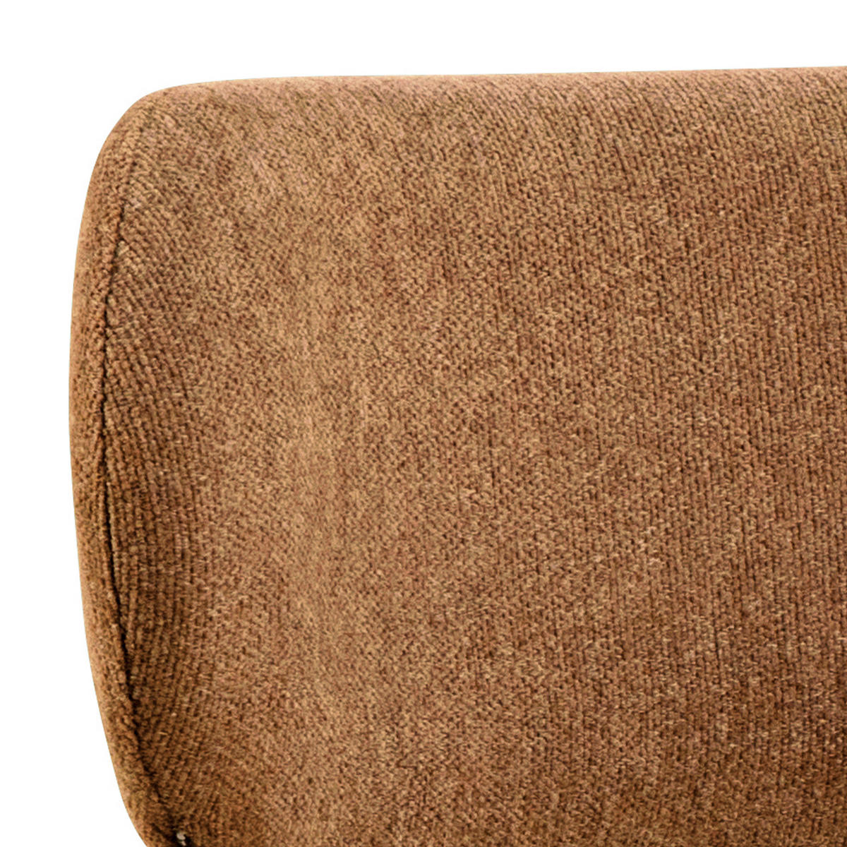 STUHL   Flachgewebe  - Silberfarben/Terracotta, MODERN, Textil/Metall (47/79/53,5cm) - MID.YOU