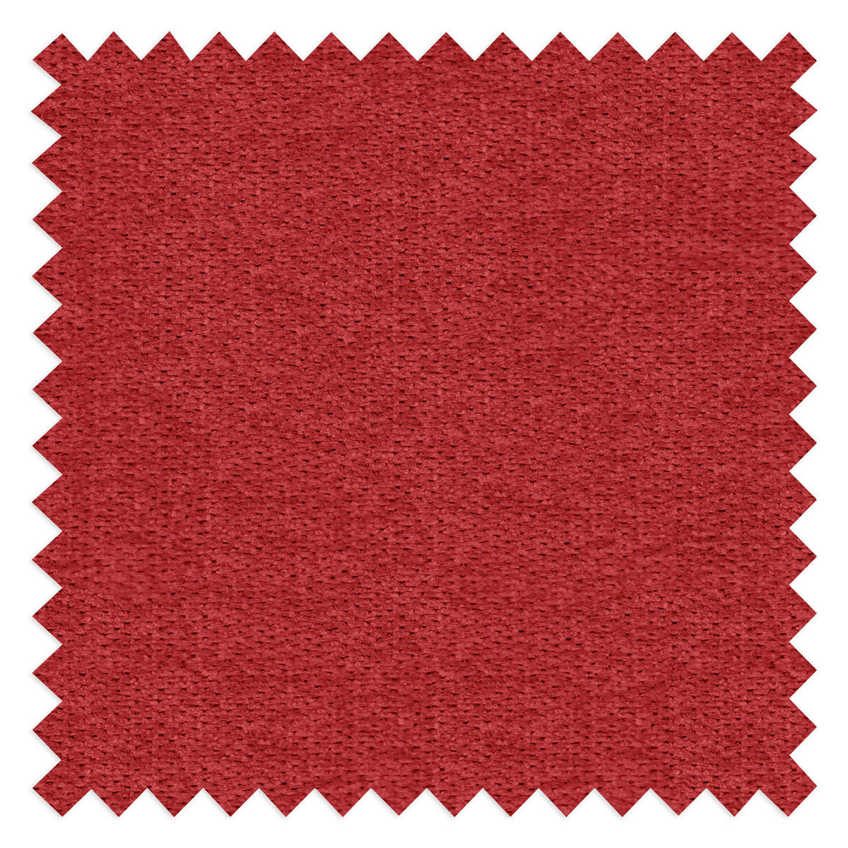 HOCKER Textil Rot  - Rot/Braun, Design, Holz/Textil (80/45/80cm) - Livetastic