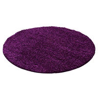 HOCHFLORTEPPICH 80 cm Life 1500 Lila  - Lila, KONVENTIONELL, Textil (80cm) - Novel