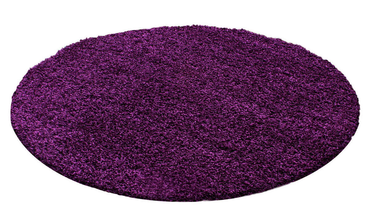 HOCHFLORTEPPICH 80 cm Life 1500 Lila  - Lila, KONVENTIONELL, Textil (80cm) - Novel