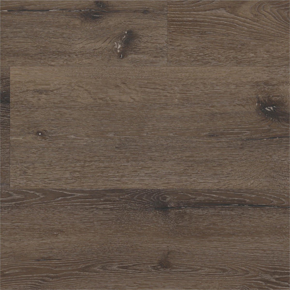 DESIGNBODEN Structure  per  m² - Eiche dunkel/Eichefarben, Basics, Kunststoff (122/22.8/0.38cm)
