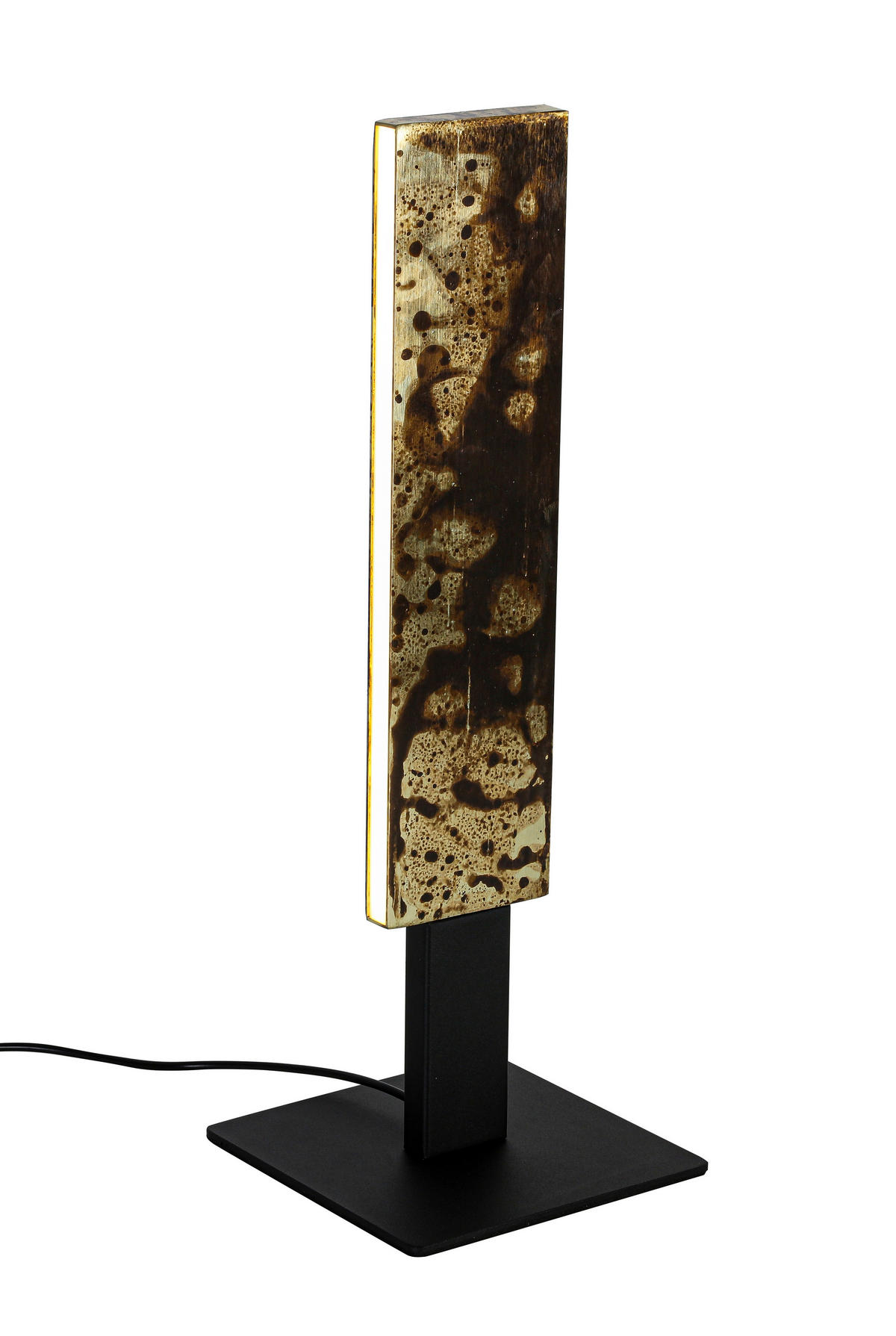LED-TISCHLEUCHTE Oxira 14/40/14 cm  - Multicolor/Schwarz, Design, Kunststoff/Metall (14/40/14cm) - Dieter Knoll