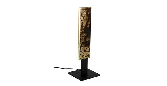 LED-TISCHLEUCHTE Oxira 14/40/14 cm  - Multicolor/Schwarz, Design, Kunststoff/Metall (14/40/14cm) - Dieter Knoll