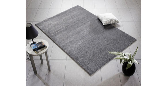 HOCHFLORTEPPICH 240/340 cm Bellevue Dunkelgrau  - Dunkelgrau, Basics, Textil (240/340cm) - Novel
