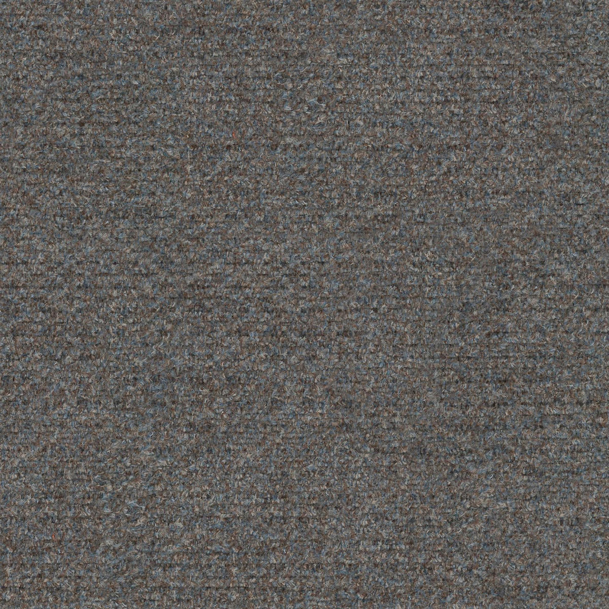 ECKSOFA in Chenille Blau, Braun  - Blau/Schwarz, Modern, Textil/Metall (290/182cm) - Hom`in