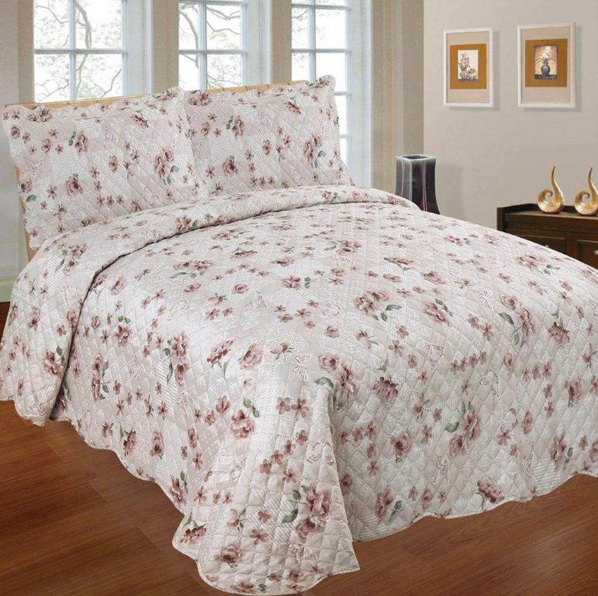 PREKRIVAČ 220/250 cm bež  - bež, Konvencionalno, tekstil (220/250cm)