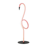 LED-SCHREIBTISCHLEUCHTE Flamingo 15/50 cm   - Pink, Trend, Kunststoff/Metall (15/50cm) - Elstead Lighting