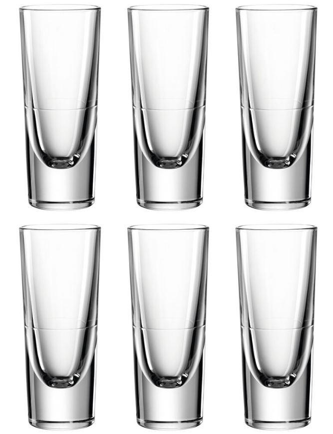 GLÄSERSET Gilli  6-teilig  - Klar, Basics, Glas (6/14.3/6cm) - Leonardo
