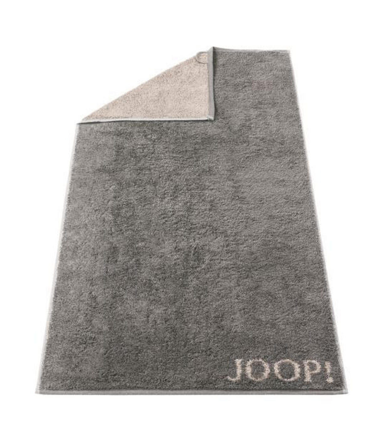 GÄSTETUCH Classic Doubleface Graphitfarben 3-teilig 30/50 cm  - Graphitfarben, Basics, Textil (30/50cm) - Joop!