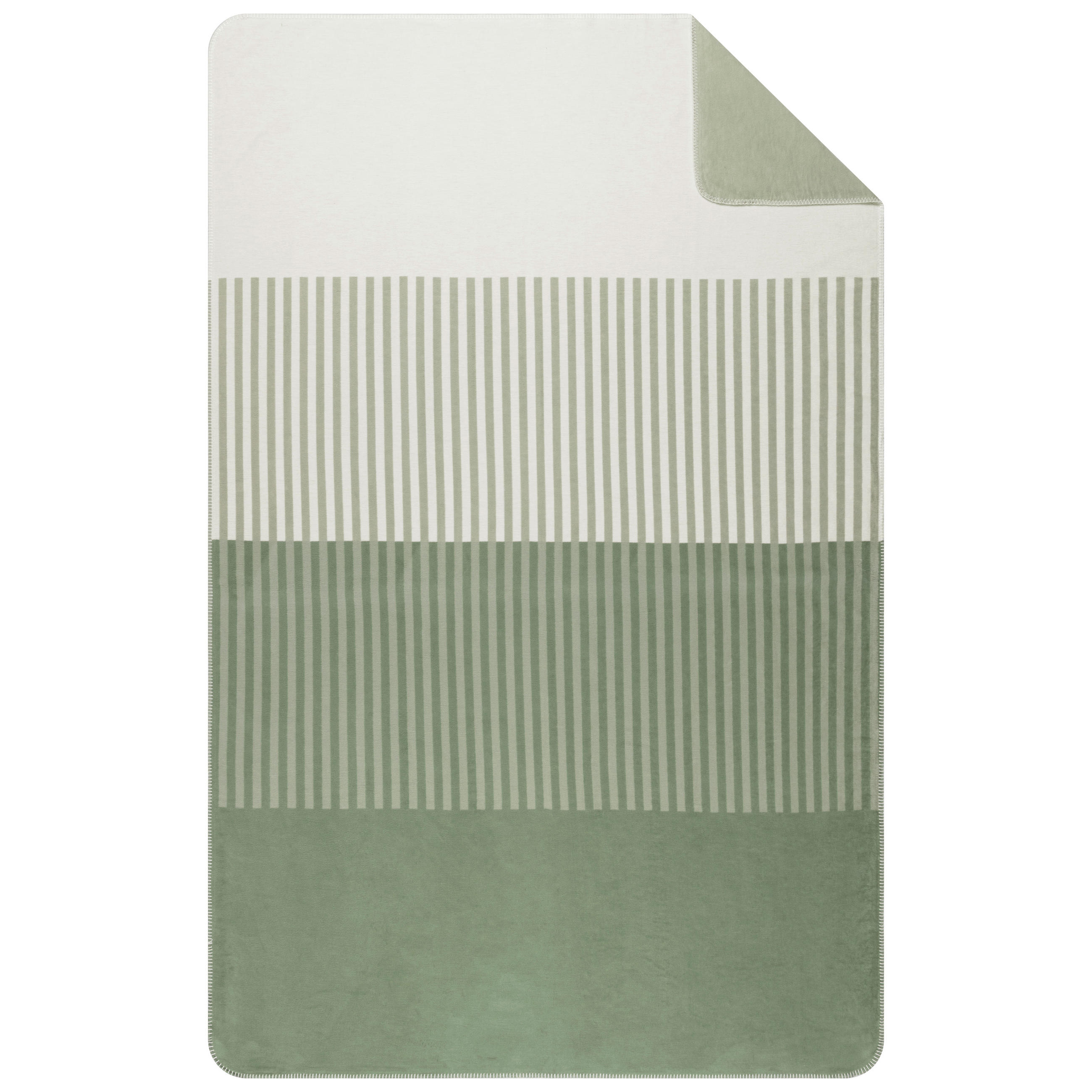 DECKE Novel 140/200 cm  - Salbeigrün/Thymiangrün, Design, Textil (140/200cm) - Novel