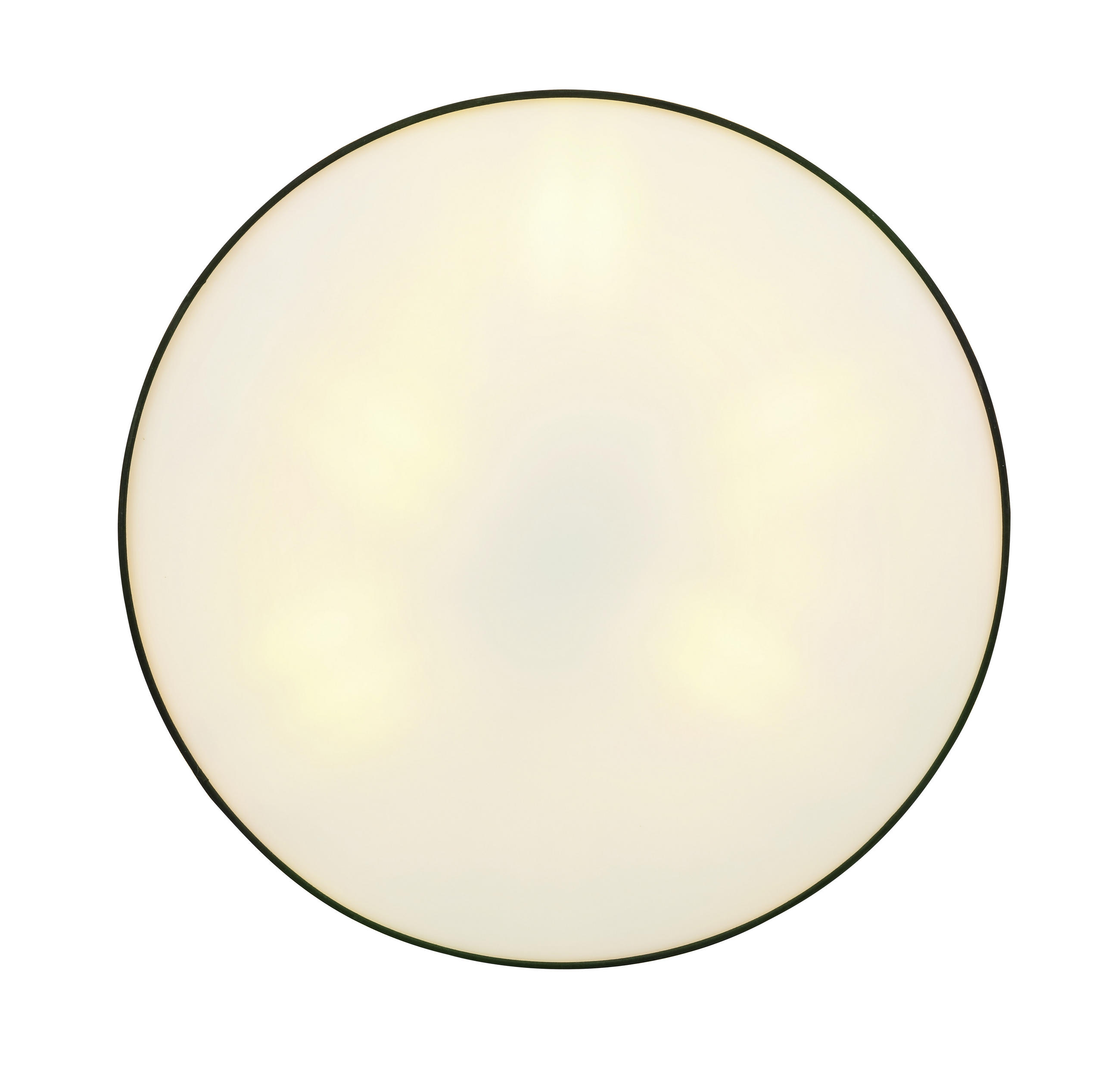 TAKLAMPA  60/22 cm    - svart/guldfärgad, Design, metall/plast (60/22cm)