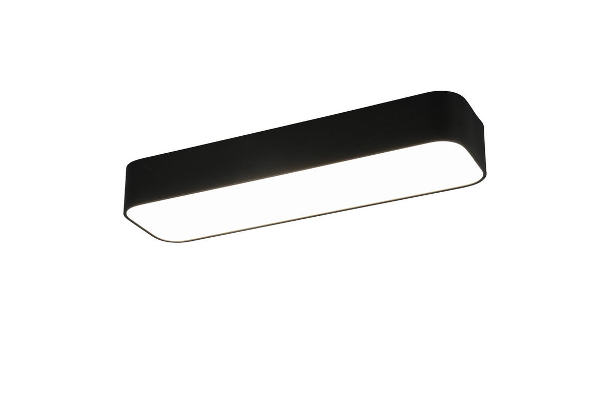 LED-DECKENLEUCHTE 21 W    50/14/7 cm  - Schwarz, Basics, Metall (50/14/7cm)
