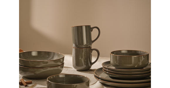 KOMBISERVICE Marbella 20-teilig  - Braun, Trend, Keramik - Novel