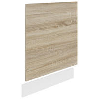 FRONT DISKMASKIN 60/67/2 cm  i vit, Sonoma ek  - vit/Sonoma ek, Klassisk, trämaterial (60/67/2cm) - MID.YOU