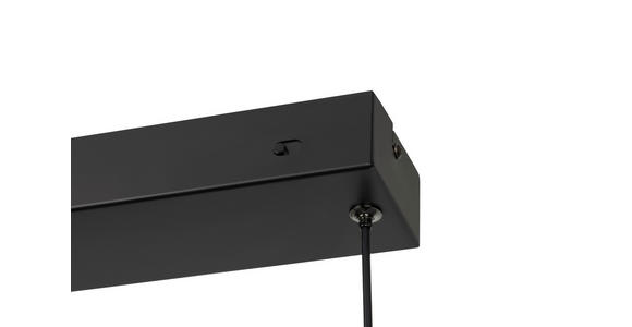 LED-HÄNGELEUCHTE Regulus 95/27/150 cm  - Schwarzbraun, Design, Glas/Metall (95/27/150cm) - Dieter Knoll