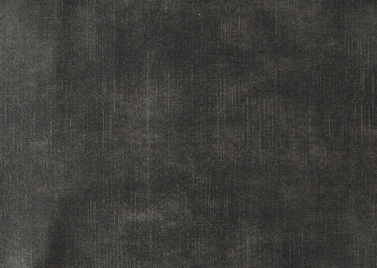 ECKSOFA in Velours Dunkelgrau  - Dunkelgrau/Schwarz, Design, Textil/Metall (179/301cm) - Chilliano