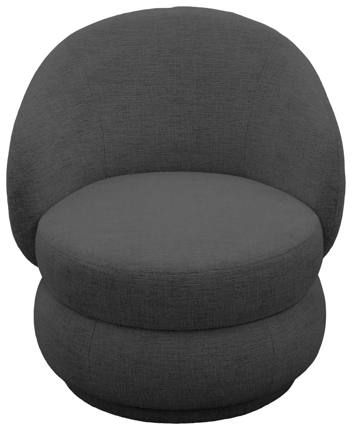 SESSEL in Chenille Grau  - Beige/Grau, MODERN, Textil (82/80/82cm) - Livetastic