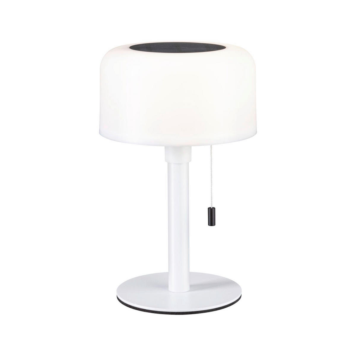 SOLARLEUCHTE Bartja 14,8/24,0 cm   - Weiß, Basics, Kunststoff/Metall (14,8/24,0cm) - Paulmann