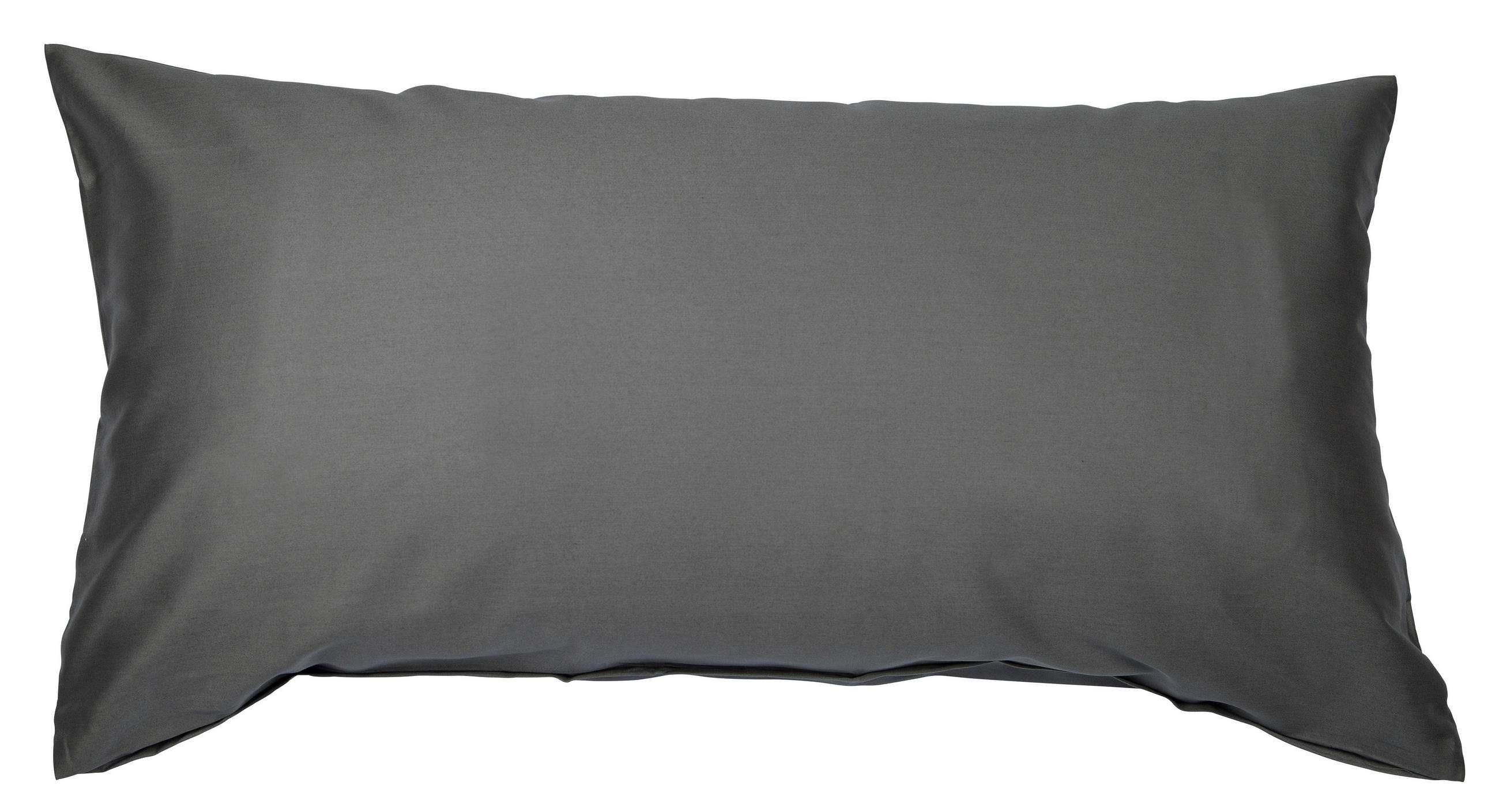 KOPFKISSENBEZUG Giacomo 40/80 cm  - Anthrazit, Basics, Textil (40/80cm) - Janine