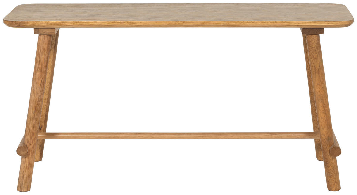 HOCKERBANK 90/45/30 cm Eichefarben Eiche massiv  - Eichefarben, Natur, Holz (90/45/30cm) - Linea Natura