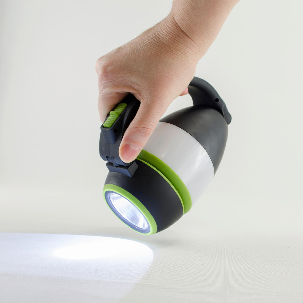 LED-STRAHLER 13,4/8,8/15,5 cm   - Grün, Design, Kunststoff (13,4/8,8/15,5cm)
