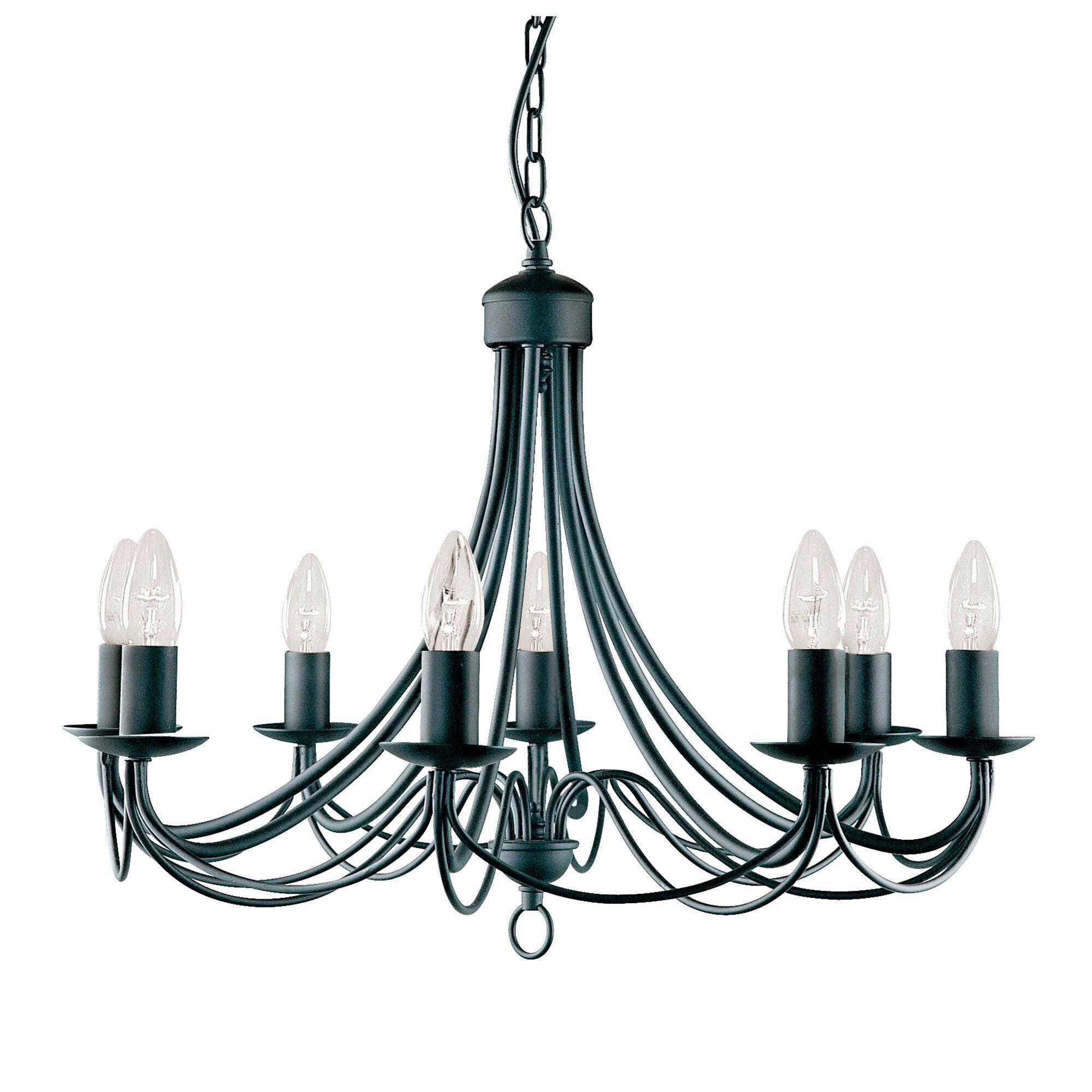 TAKKRONA Maypole 60/100 cm  - svart, Klassisk, metall (60/100cm)